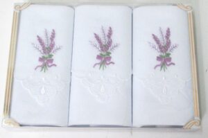 RAYNER Embroided Handkerchiefs (3 Pack)