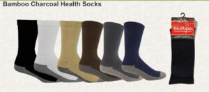 Bamboo Charcoal Health Socks