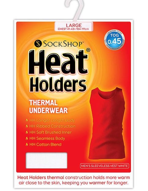Heat Holder Men's Thermal Singlet Vest - Sunset Surf & Turf