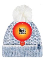 Ladies Heat Holders Heat Weaver Lund Pom Pom Hat