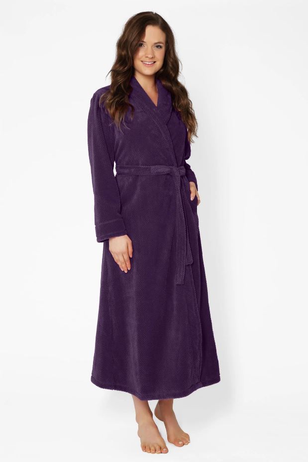 Luxury Soft Fleece Longline Dressing Gown | boohoo NZ