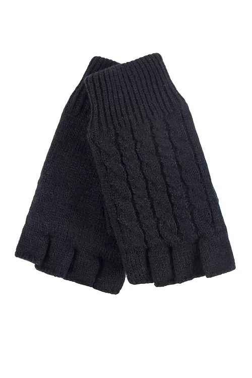 Ladies Heat Holders Fingerless Gloves - Sunset Surf & Turf