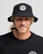 Mad Hueys H Series Surf Bucket Hat-Black